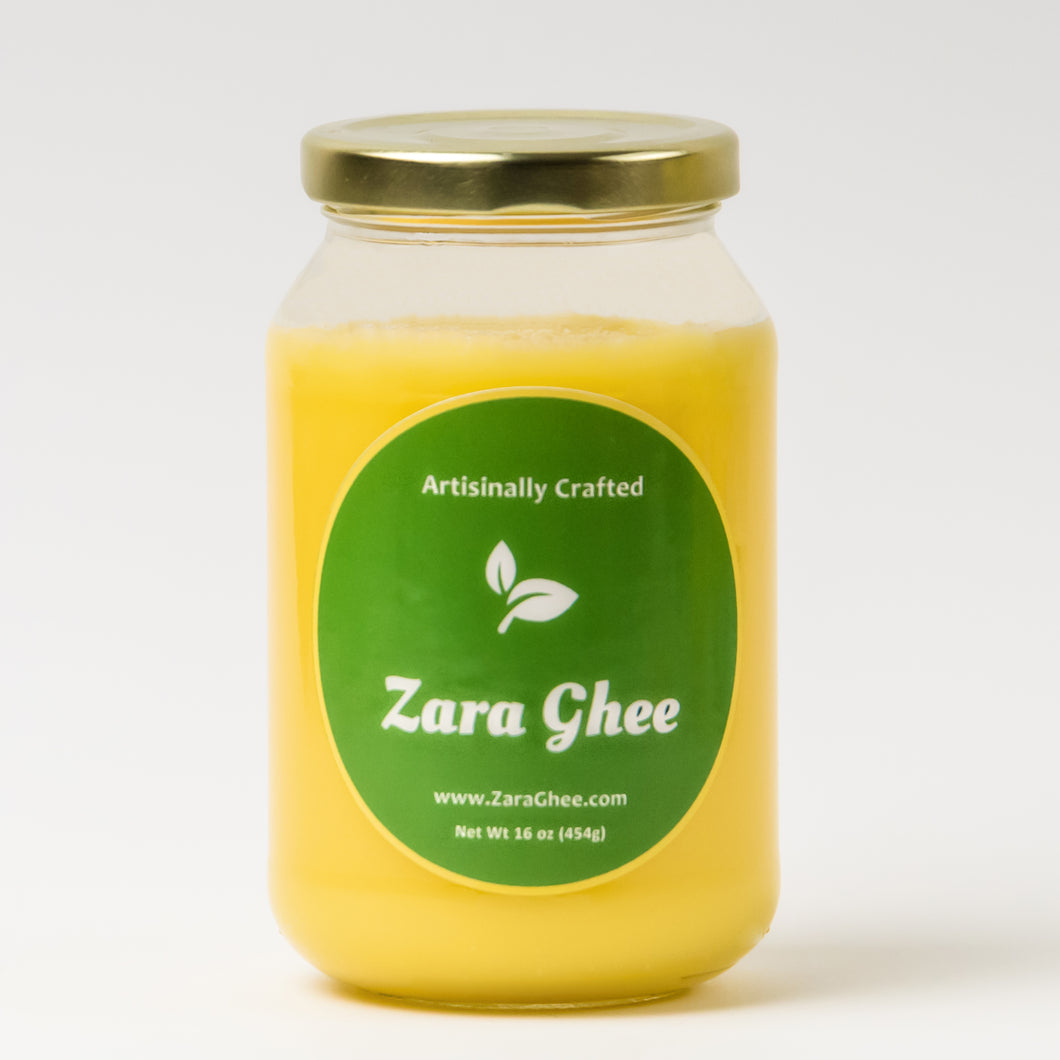 16oz Zara Ghee - Clarified Butter